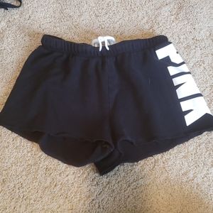 Pink Victoria's secret sleep shorts